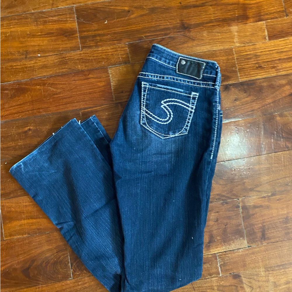 Silver Natsuki Boot Cut Jeans